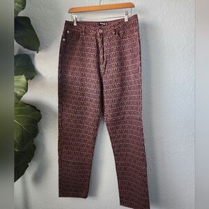 Missguided logo high rise jeans